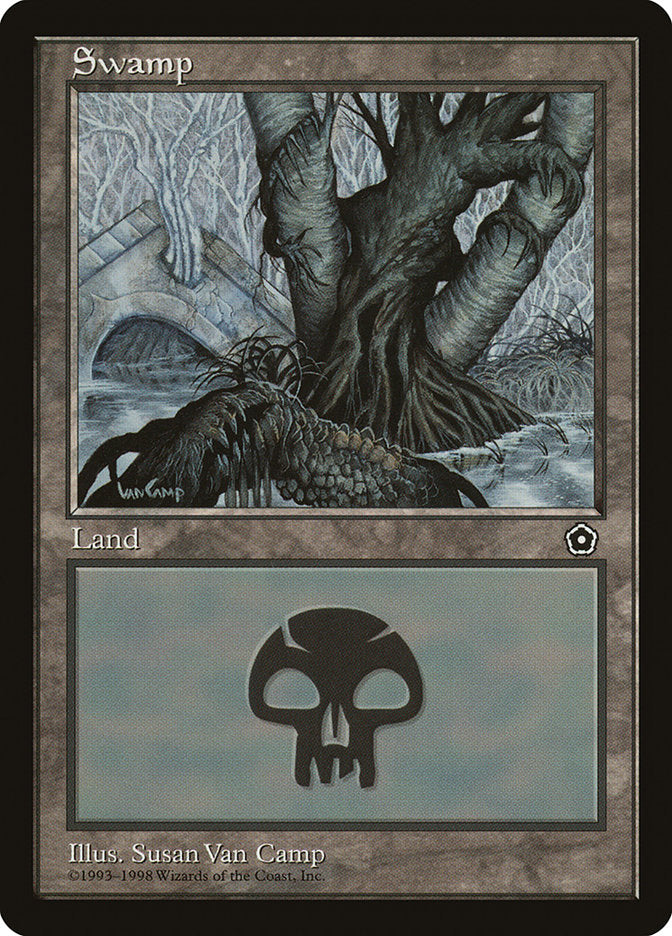 Swamp (White Signature on Left) [Portal Second Age] | Gamers Paradise