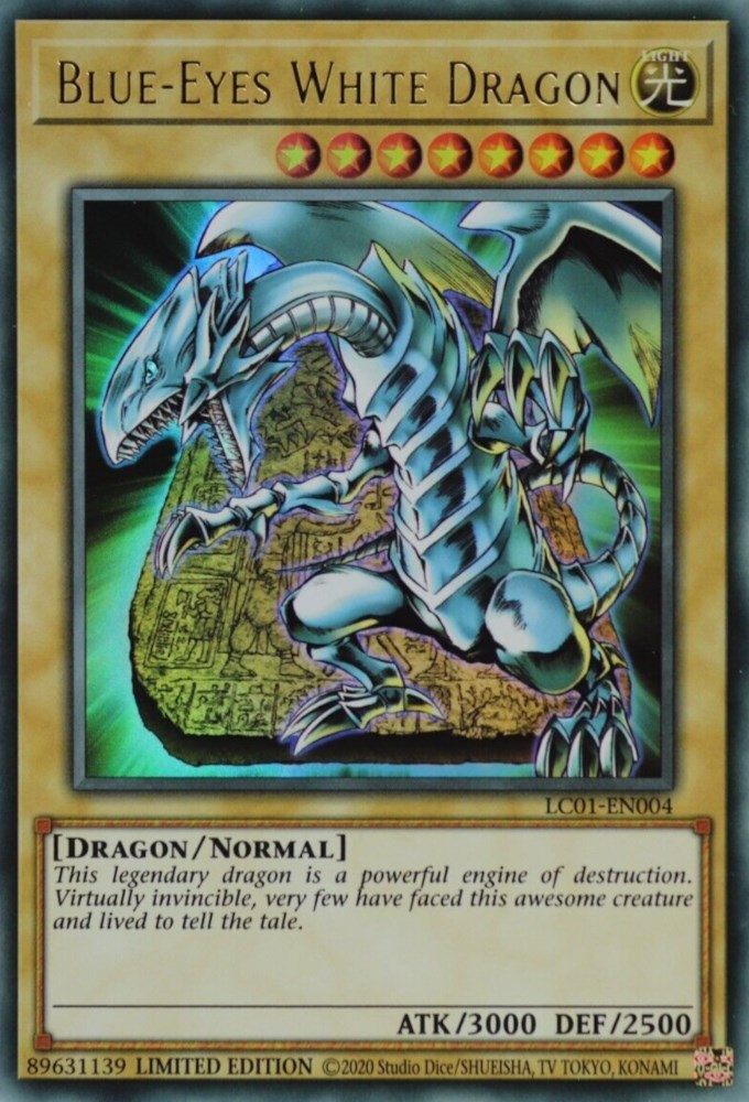 Blue-Eyes White Dragon (25th Anniversary) [LC01-EN004] Ultra Rare | Gamers Paradise