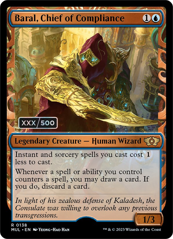 Baral, Chief of Compliance (Serialized) [Multiverse Legends] | Gamers Paradise