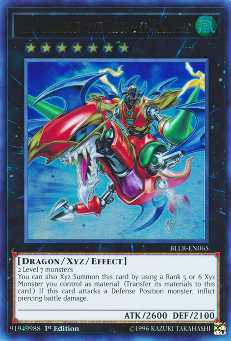 Gaia Dragon, the Thunder Charger [BLLR-EN065] Ultra Rare | Gamers Paradise