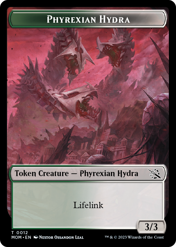 Phyrexian Hydra Token (12) [March of the Machine Tokens] | Gamers Paradise