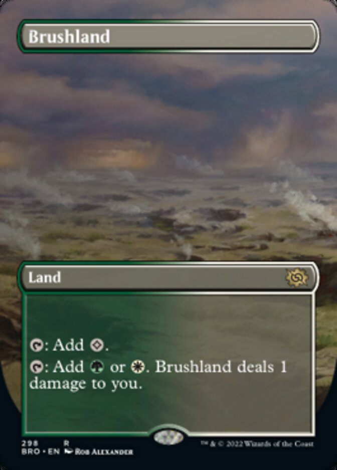 Brushland (Borderless Alternate Art) [The Brothers' War] | Gamers Paradise