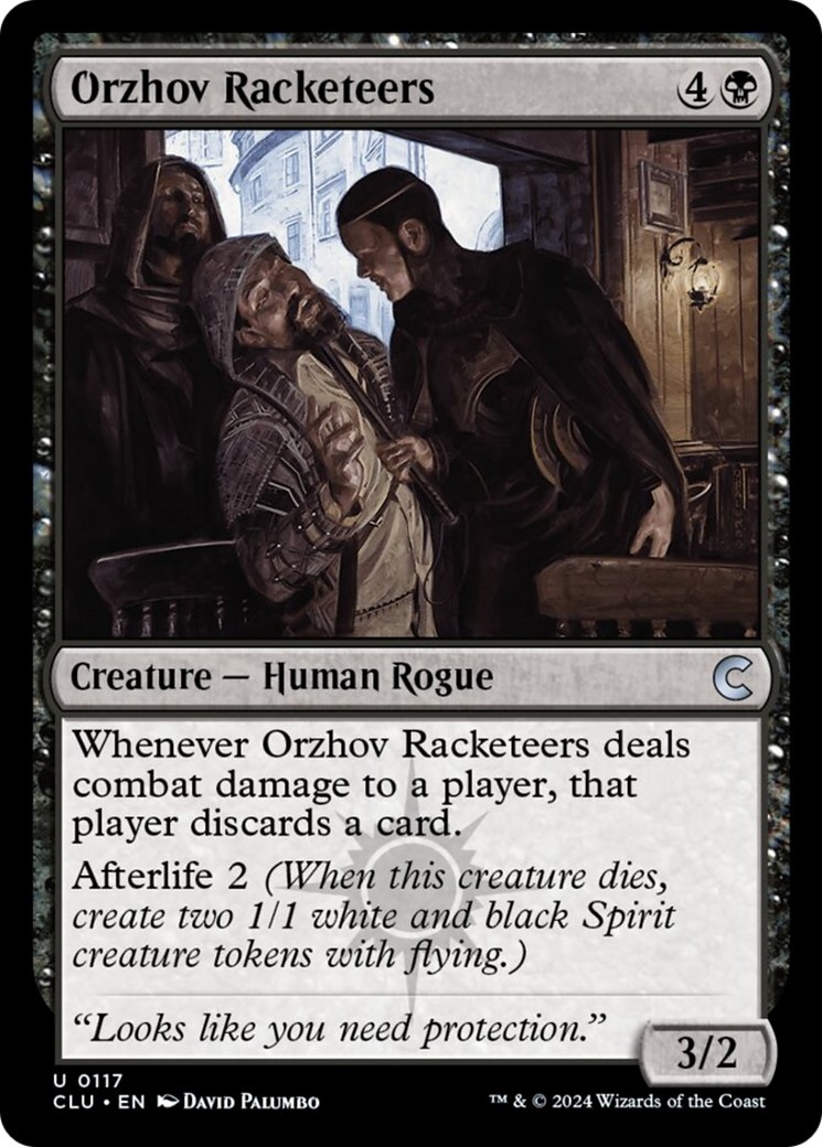 Orzhov Racketeers [Ravnica: Clue Edition] | Gamers Paradise
