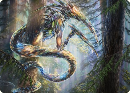 Gemhide Sliver Art Card [Commander Masters Art Series] | Gamers Paradise