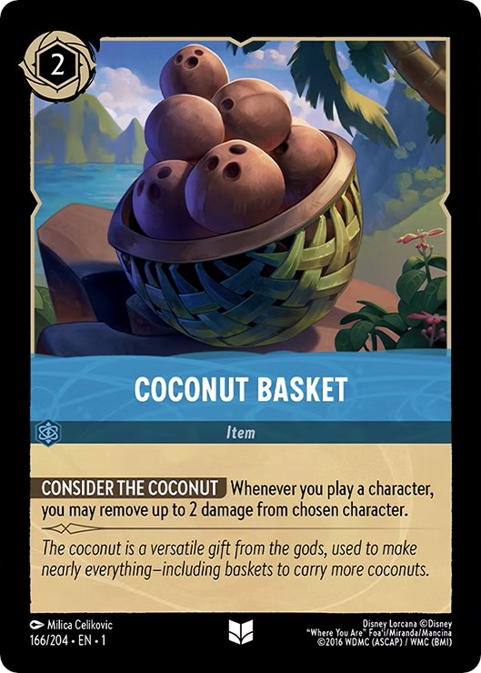 Coconut Basket (166/204) [The First Chapter] | Gamers Paradise
