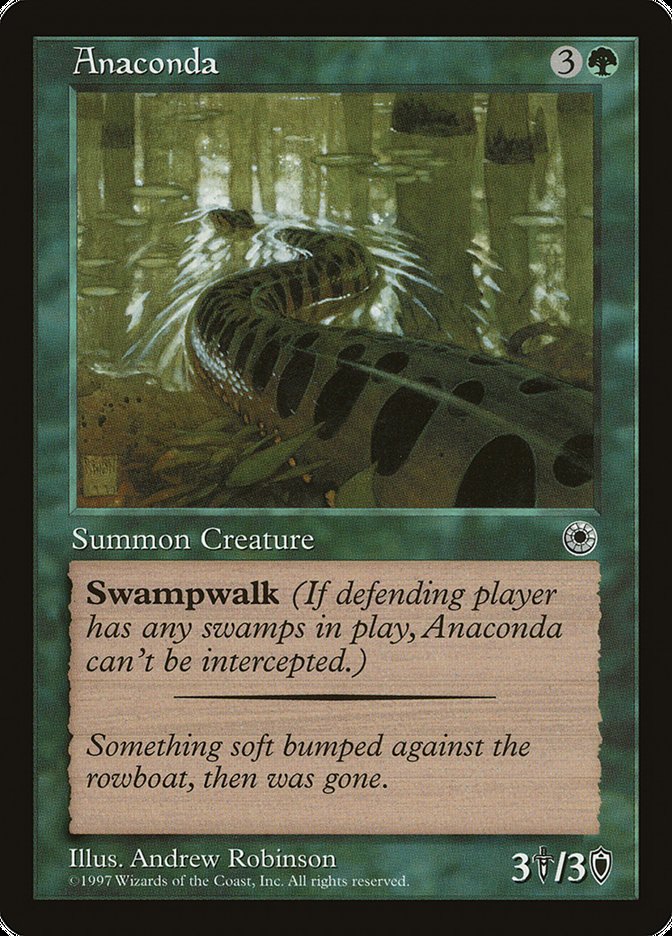 Anaconda (With Flavor Text) [Portal] | Gamers Paradise