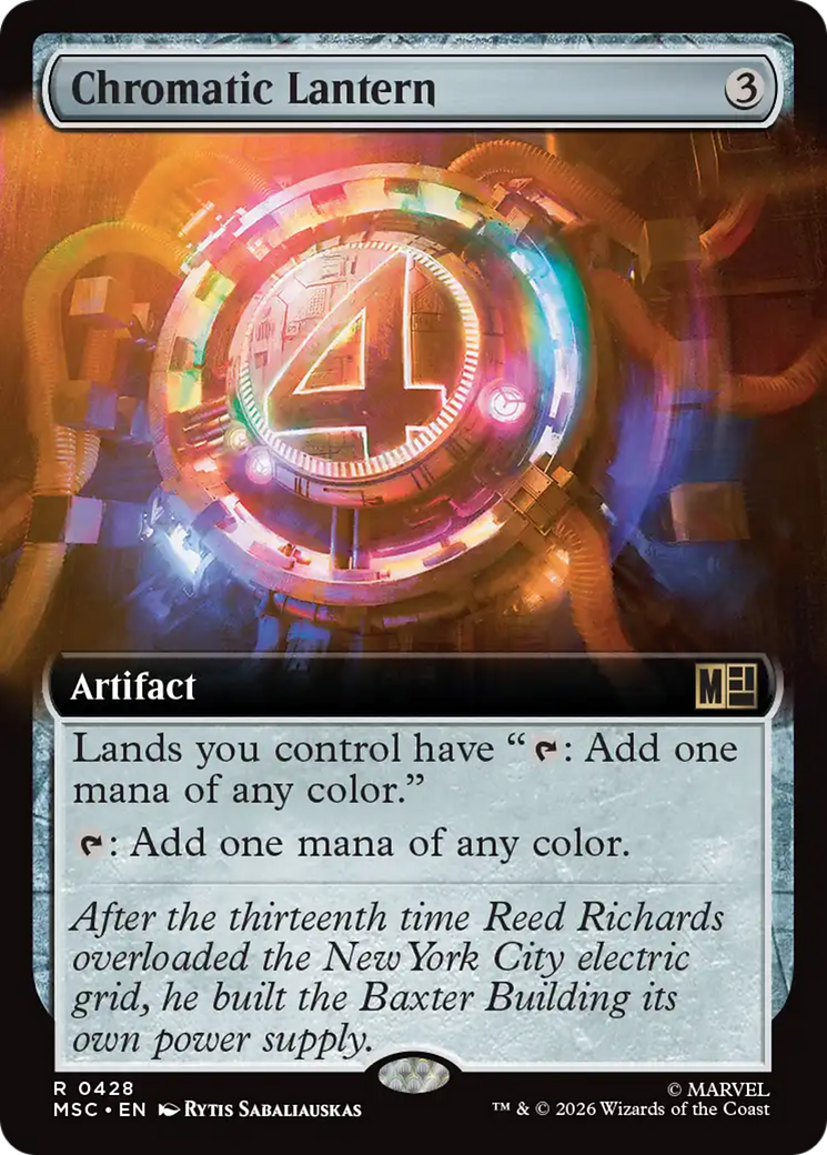 Chromatic Lantern (Extended Art) [Marvel Super Heroes Commander] | Gamers Paradise