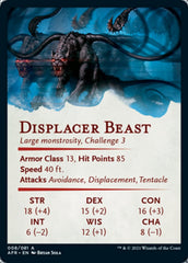 Displacer Beast Art Card [Dungeons & Dragons: Adventures in the Forgotten Realms Art Series] | Gamers Paradise