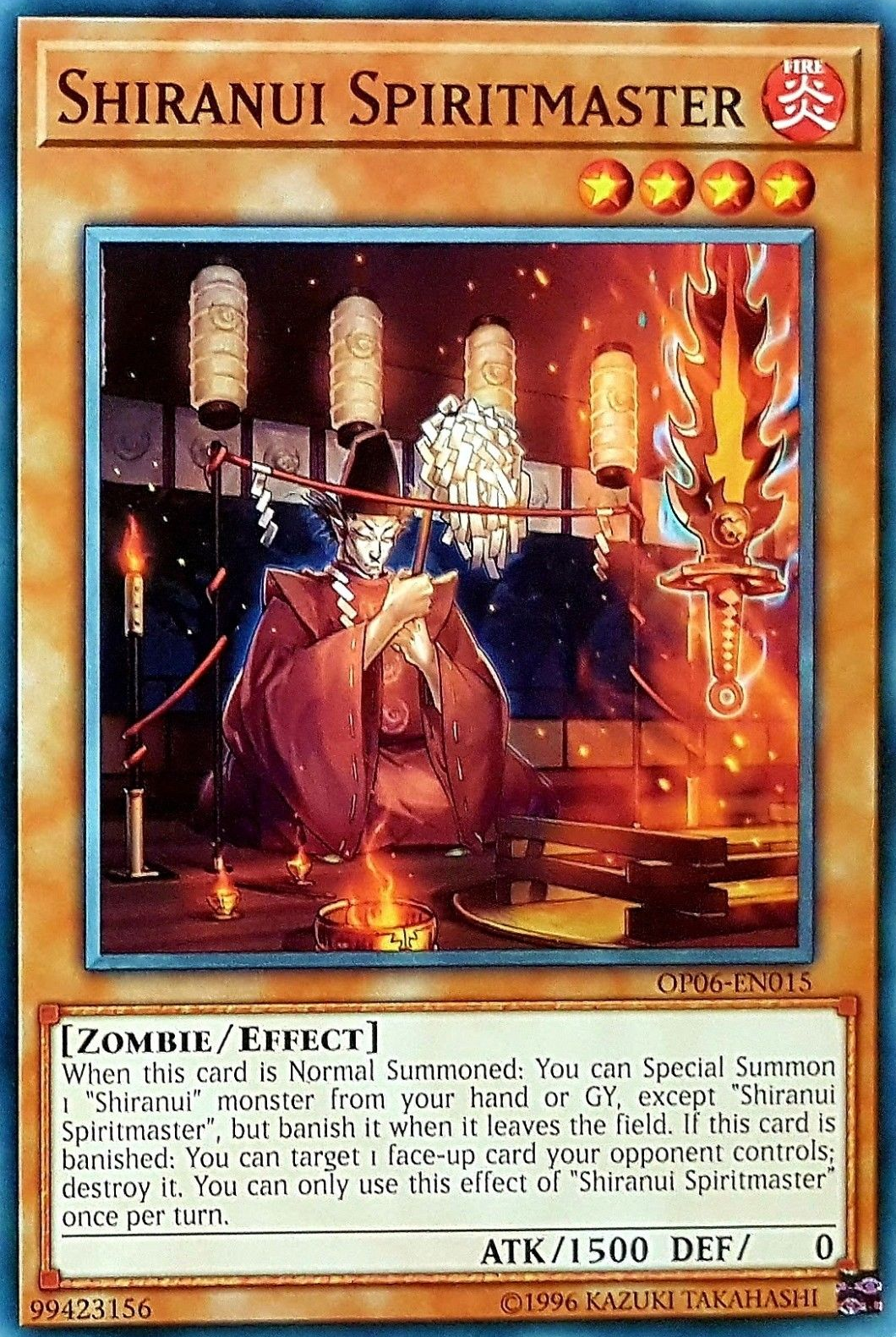 Shiranui Spiritmaster [OP06-EN015] Common | Gamers Paradise