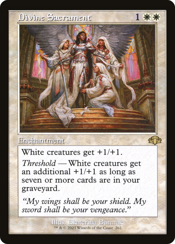 Divine Sacrament (Retro) [Dominaria Remastered] | Gamers Paradise