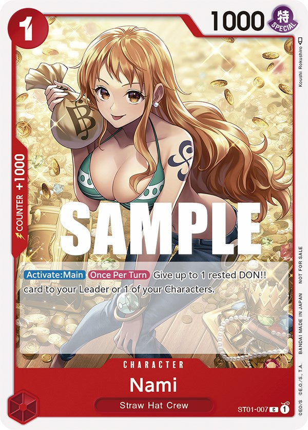 Nami (Tournament Pack Vol. 3) [Participant] [One Piece Promotion Cards] | Gamers Paradise