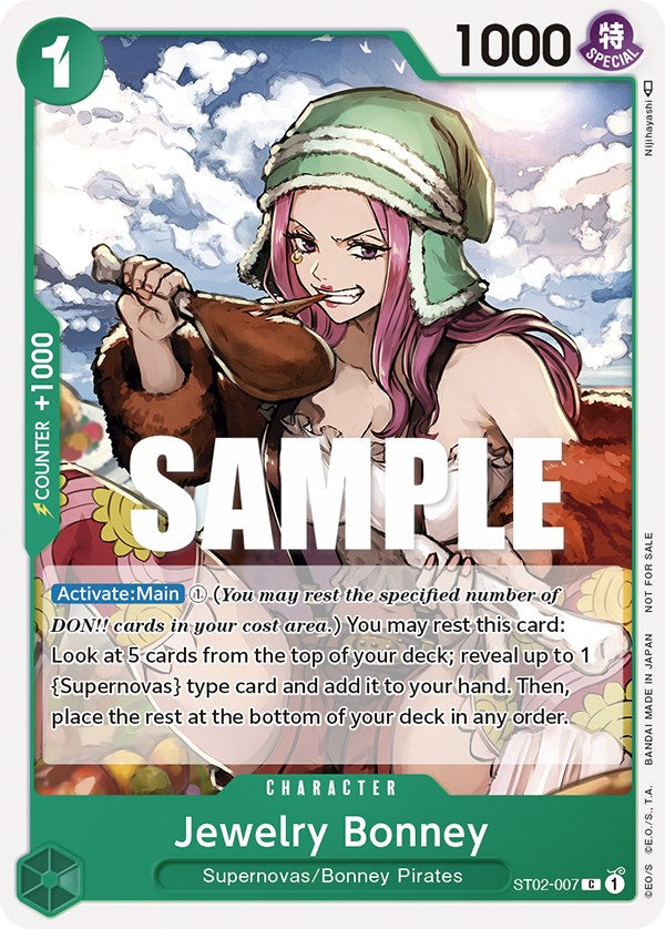 Jewelry Bonney (Tournament Pack Vol. 3) [Participant] [One Piece Promotion Cards] | Gamers Paradise