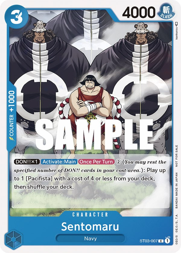 Sentomaru (Tournament Pack Vol. 3) [Participant] [One Piece Promotion Cards] | Gamers Paradise