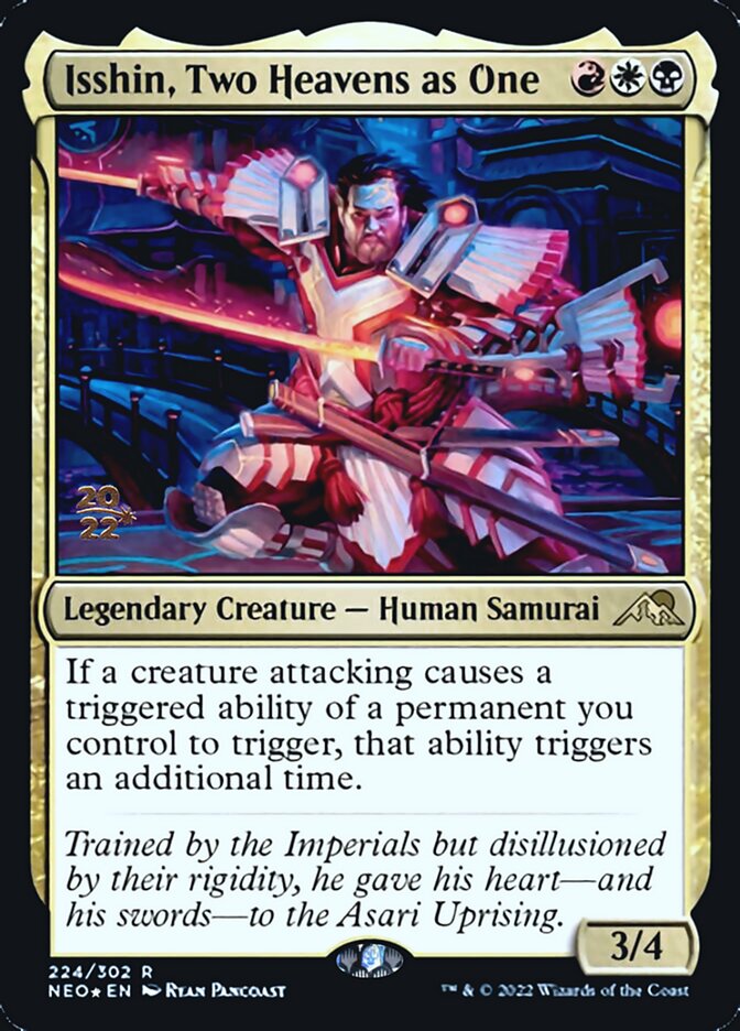 Isshin, Two Heavens as One [Kamigawa: Neon Dynasty Prerelease Promos] | Gamers Paradise