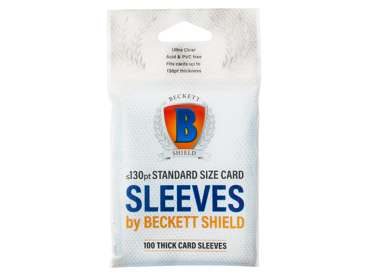 Beckett Shield: Card Sleeves - Thick (100-Pack) | Gamers Paradise