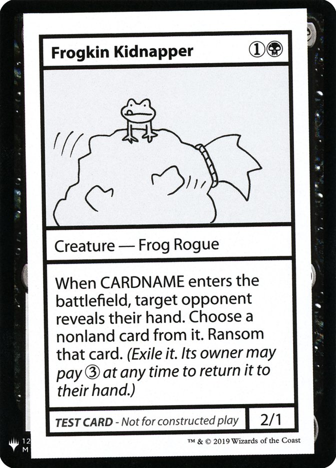 Frogkin Kidnapper [Mystery Booster Playtest Cards] | Gamers Paradise