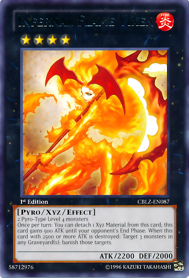 Infernal Flame Vixen [CBLZ-EN087] Rare | Gamers Paradise