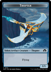 Phyrexian Germ // Thopter Double-Sided Token [Modern Horizons 3 Tokens] | Gamers Paradise