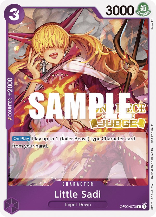 Little Sadi (Judge) [One Piece Promotion Cards] | Gamers Paradise