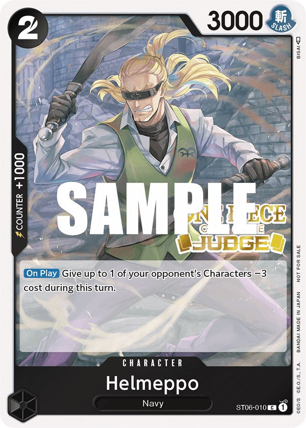 Helmeppo (Judge) [One Piece Promotion Cards] | Gamers Paradise