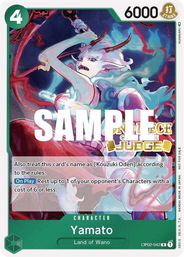 Yamato (Judge) [One Piece Promotion Cards] | Gamers Paradise