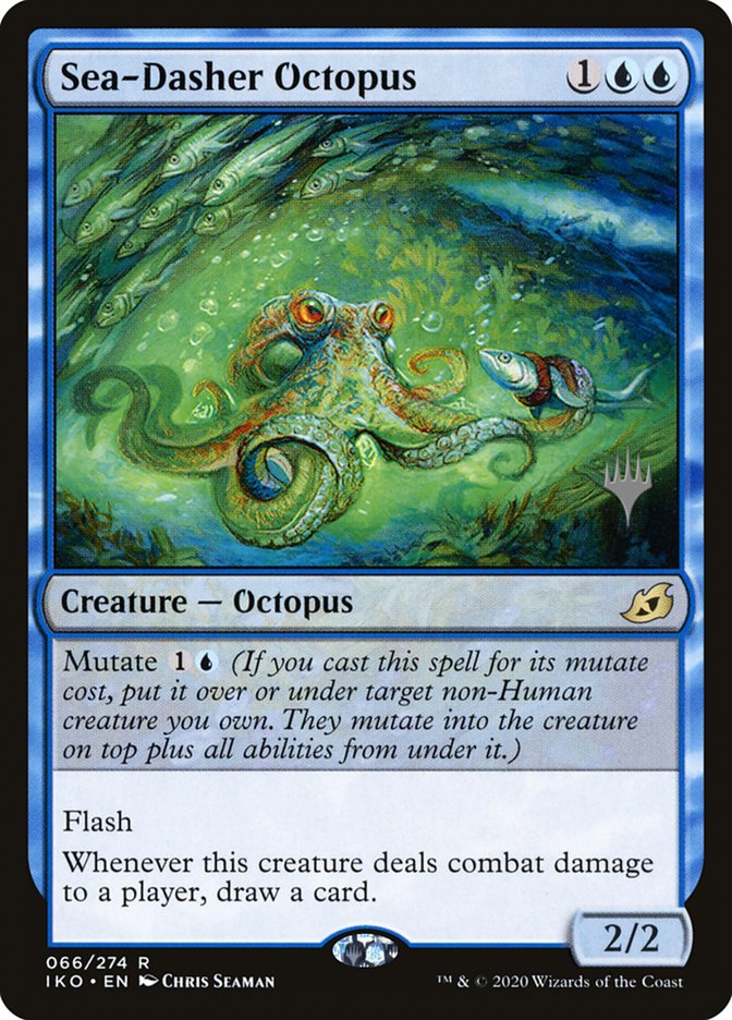 Sea-Dasher Octopus (Promo Pack) [Ikoria: Lair of Behemoths Promos] | Gamers Paradise