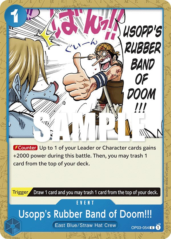 Usopp's Rubber Band of Doom!!! [Pillars of Strength] | Gamers Paradise