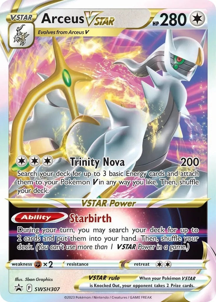 Arceus VSTAR (SWSH307) [Sword & Shield: Black Star Promos] | Gamers Paradise