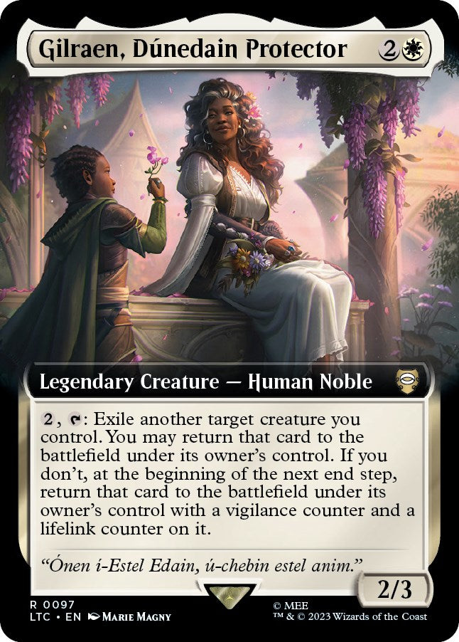 Gilraen, Dunedain Protector (Extended Art) [The Lord of the Rings: Tales of Middle-Earth Commander] | Gamers Paradise