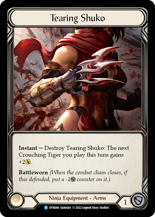 Tearing Shuko [DYN046] (Dynasty)  Rainbow Foil | Gamers Paradise