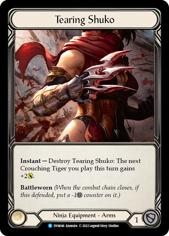 Tearing Shuko [DYN046] (Dynasty)  Cold Foil | Gamers Paradise