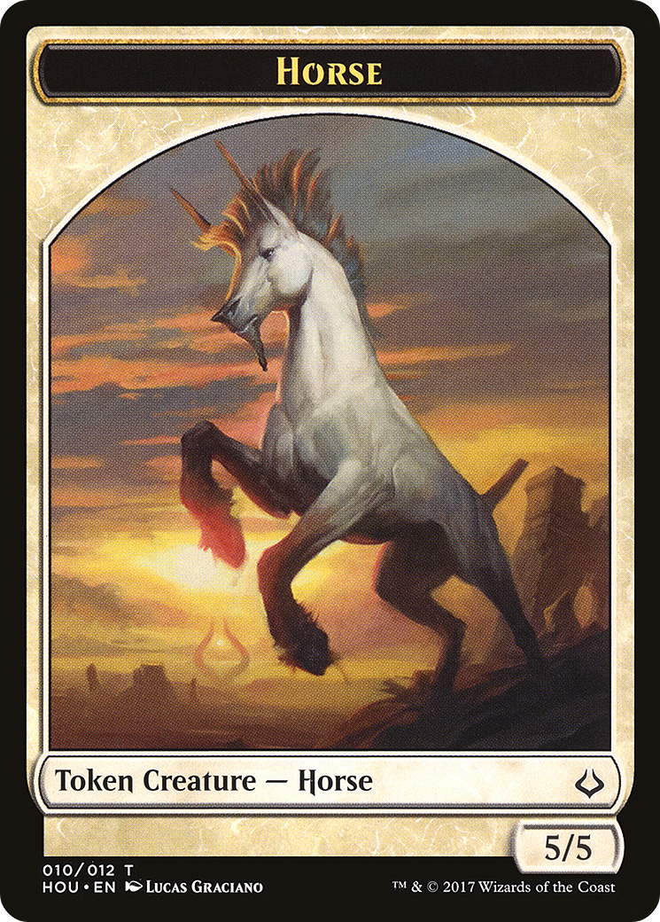 Vampire // Horse Double-Sided Token [The List] | Gamers Paradise