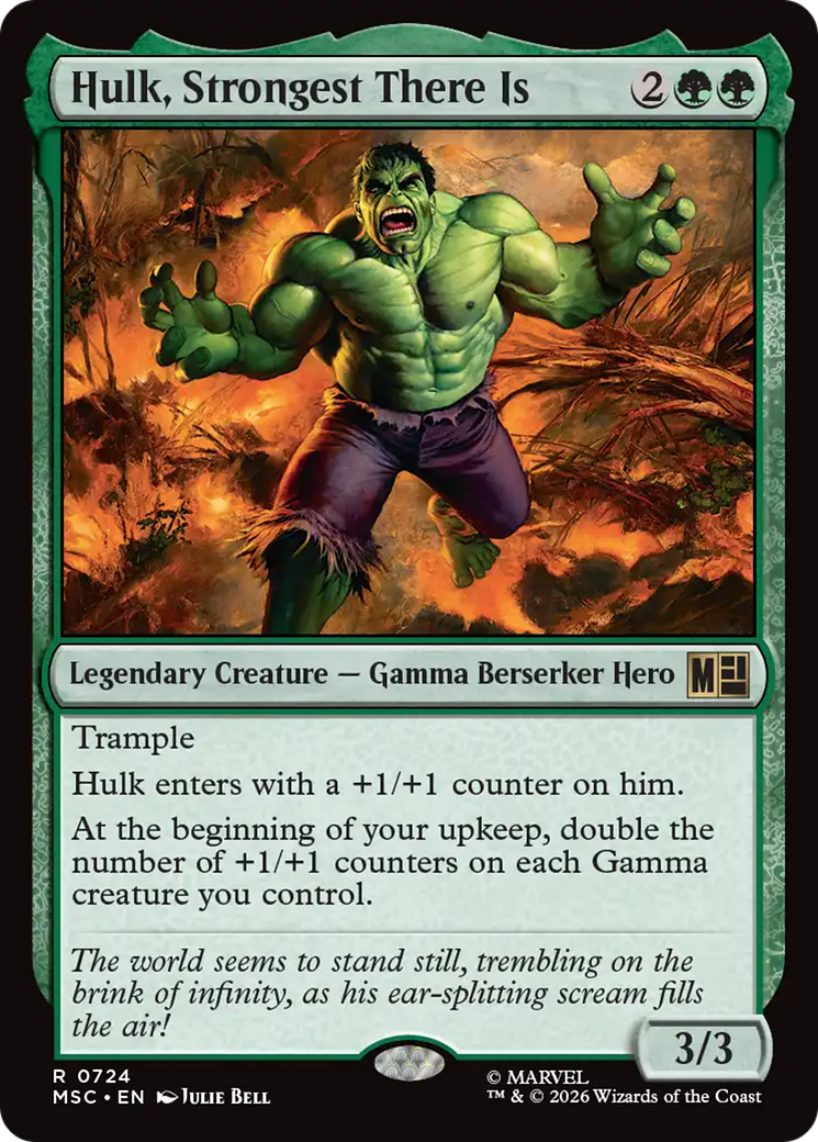Hulk, Strongest There Is [Marvel Super Heroes Commander] | Gamers Paradise