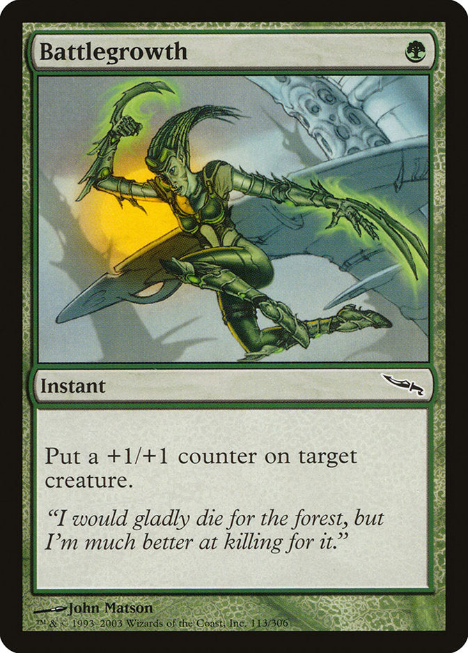 Battlegrowth [Mirrodin] | Gamers Paradise
