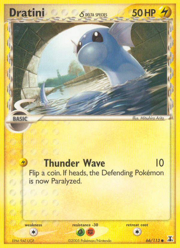 Dratini (66/113) (Delta Species) [EX: Delta Species] | Gamers Paradise