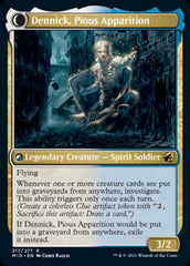 Dennick, Pious Apprentice // Dennick, Pious Apparition [Innistrad: Midnight Hunt] | Gamers Paradise