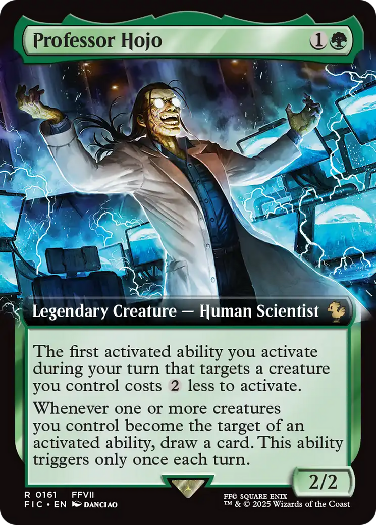 Professor Hojo (Extended Art) [FINAL FANTASY Commander] | Gamers Paradise