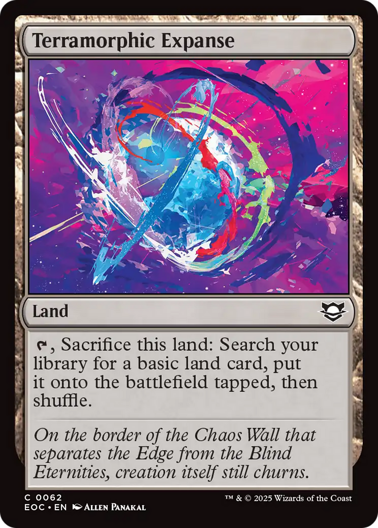 Terramorphic Expanse [Edge of Eternities Commander] | Gamers Paradise