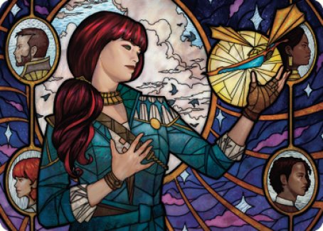 Jhoira, Ageless Innovator Art Card [Dominaria United Art Series] | Gamers Paradise