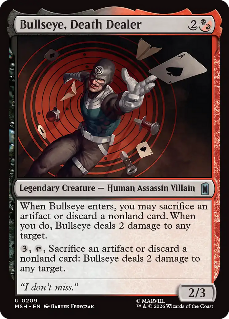 Bullseye, Death Dealer [Marvel Super Heroes] | Gamers Paradise