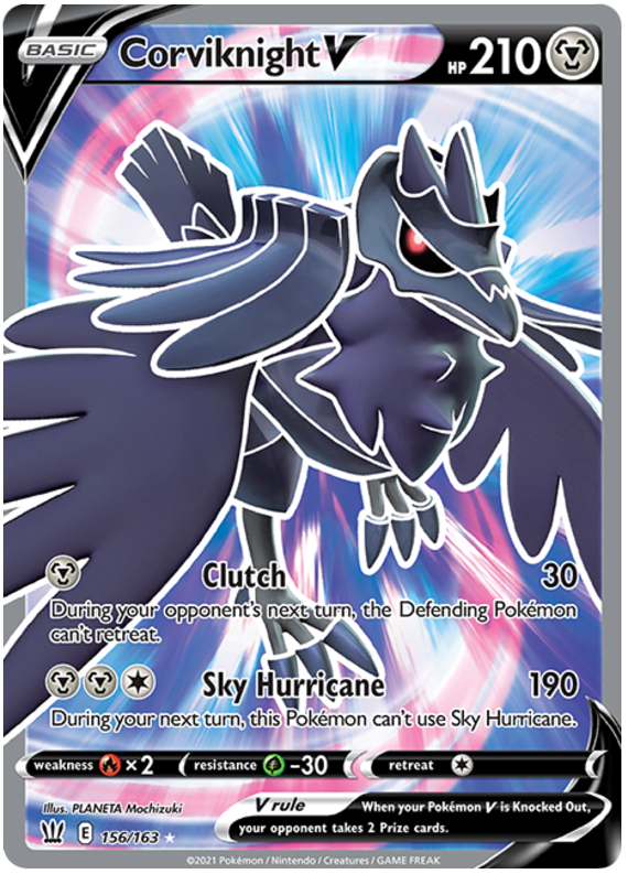 Corviknight V (156/163) [Sword & Shield: Battle Styles] | Gamers Paradise