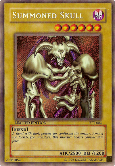 Summoned Skull [BPT-002] Secret Rare | Gamers Paradise