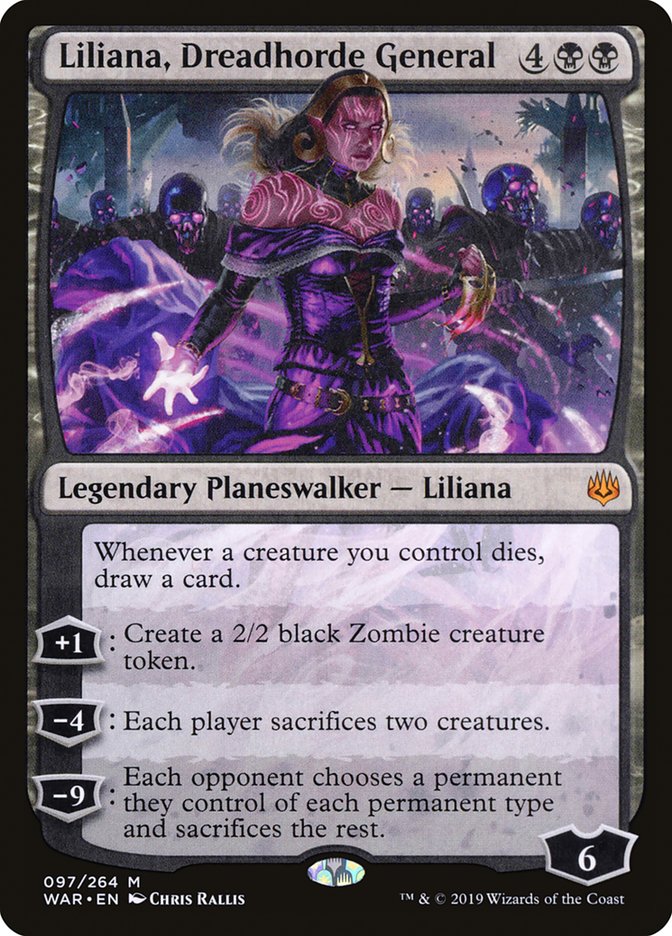 Liliana, Dreadhorde General [War of the Spark] | Gamers Paradise