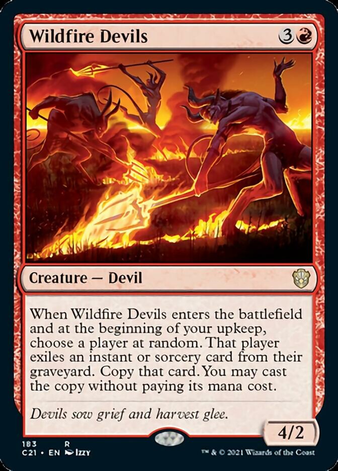 Wildfire Devils [Commander 2021] | Gamers Paradise
