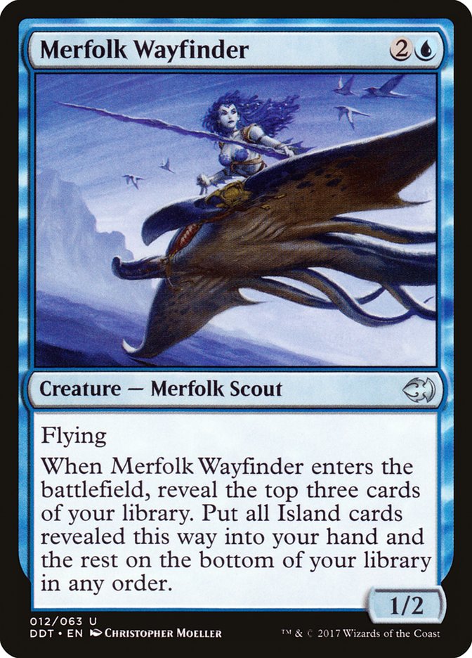 Merfolk Wayfinder [Duel Decks: Merfolk vs. Goblins] | Gamers Paradise