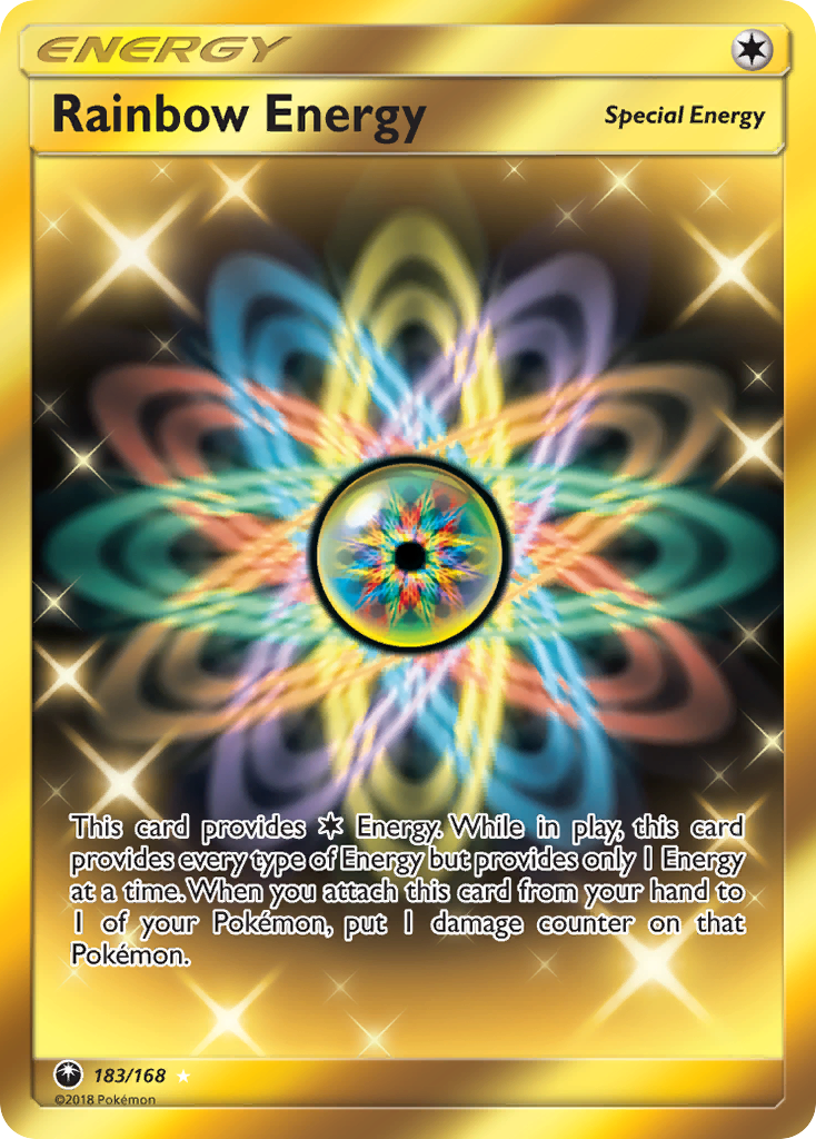 Rainbow Energy (183/168) [Sun & Moon: Celestial Storm] | Gamers Paradise
