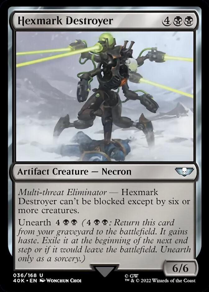 Hexmark Destroyer (Surge Foil) [Warhammer 40,000] | Gamers Paradise