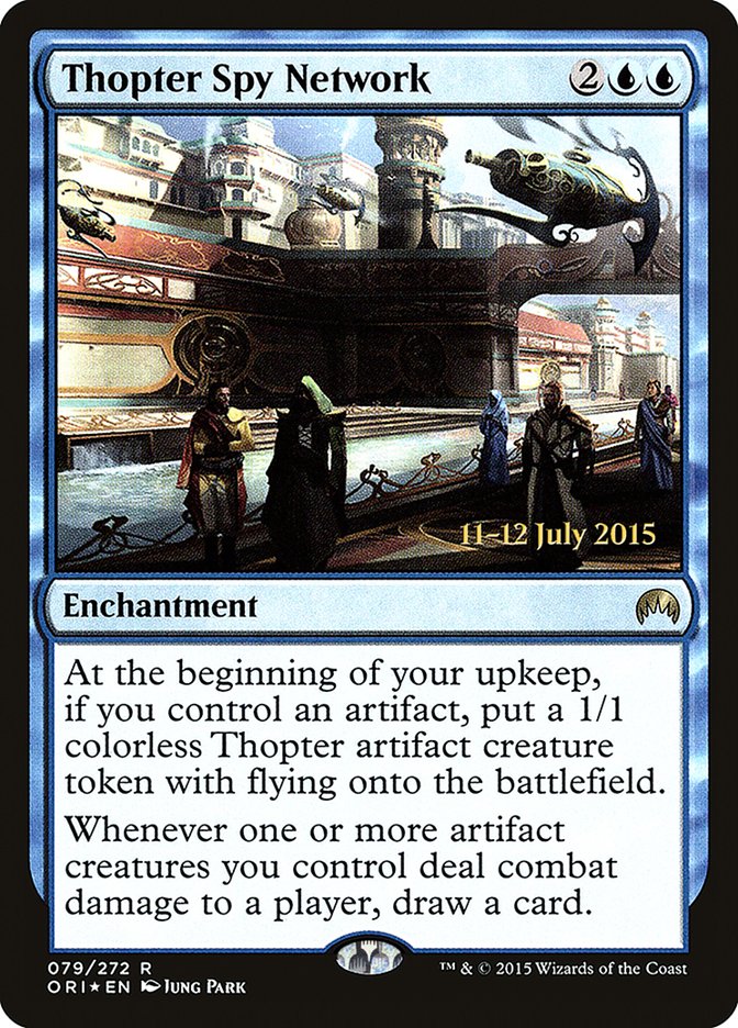 Thopter Spy Network [Magic Origins Prerelease Promos] | Gamers Paradise