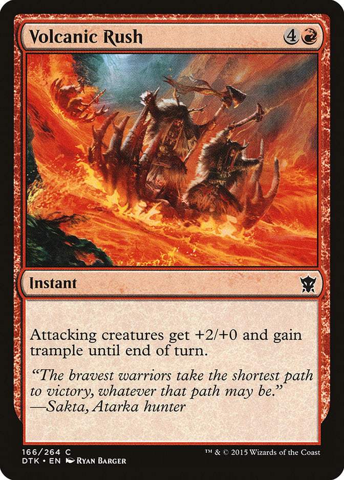 Volcanic Rush [Dragons of Tarkir] | Gamers Paradise