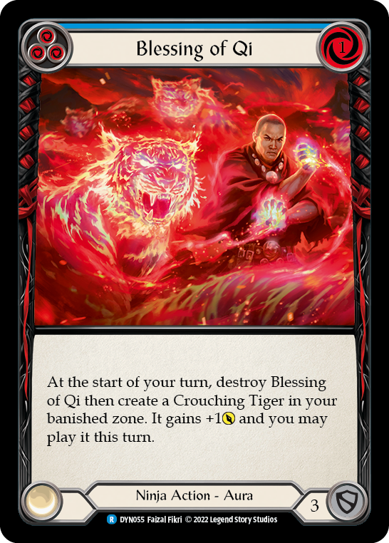 Blessing of Qi (Blue) [DYN055] (Dynasty) | Gamers Paradise